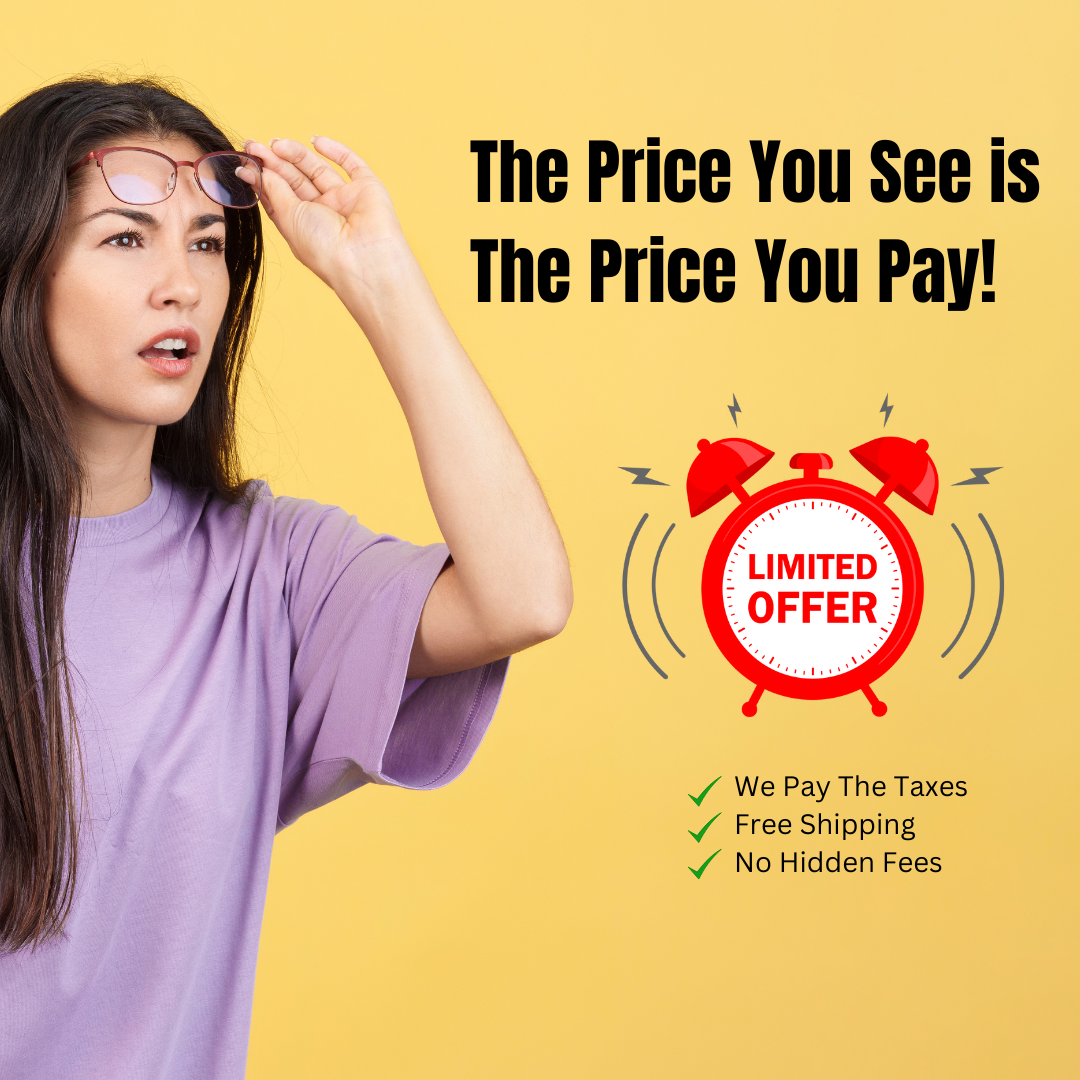 No Hidden Fees No Taxes No Shipping Cost Limited time offer Phlorena Free shipping