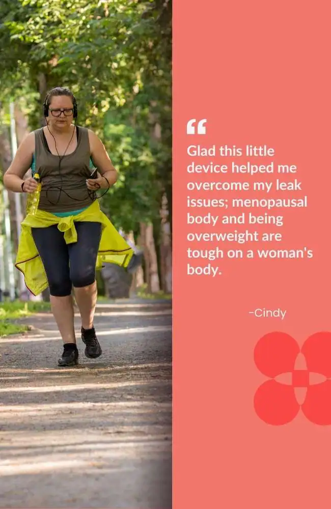 Kegel device for Urinary incontinence customer testimonial (2)